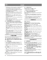 Preview for 18 page of GGP SN 421 Instructions For Use Manual