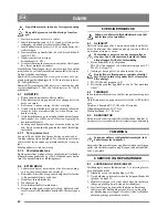 Preview for 20 page of GGP SN 421 Instructions For Use Manual