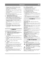 Preview for 35 page of GGP SN 421 Instructions For Use Manual