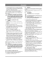 Preview for 49 page of GGP SN 421 Instructions For Use Manual