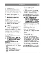 Preview for 61 page of GGP SN 421 Instructions For Use Manual