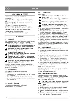 Предварительный просмотр 10 страницы GGP SNE 14 Instructions For Use Manual