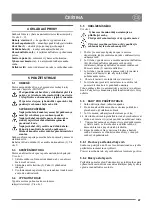 Предварительный просмотр 47 страницы GGP SNE 14 Instructions For Use Manual