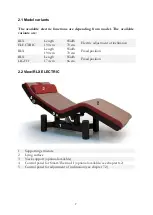 Preview for 7 page of GHARiENi Lounger RLX ELECTRIC Instruction Manual