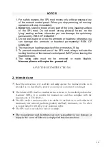 Preview for 10 page of GHARiENi SPL med 4 Instruction Manual