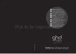 ghd HE001 Manual preview