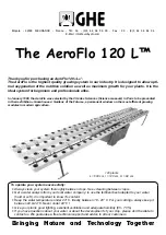 GHE AeroFlo 120 L Manual предпросмотр