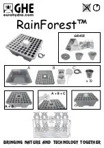 Предварительный просмотр 1 страницы GHE RainForest Quick Manual