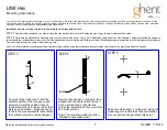 Ghent LINK Hex Mounting Instructions предпросмотр