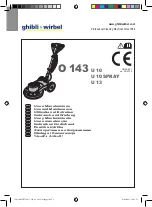 Ghibli & Wirbel 00-110EL-GH Use And Maintenance предпросмотр