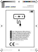 Ghibli & Wirbel 24VDC 21A POWER SUPPLY GROUP Use And Maintenance предпросмотр