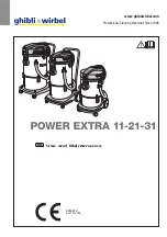 Ghibli & Wirbel POWER EXTRA 11 Use And Maintenance preview
