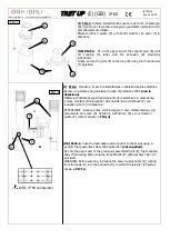 Preview for 2 page of GHIDINI TRET UP Quick Start Manual