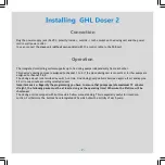 Предварительный просмотр 7 страницы GHL Doser 2 Quick Start Manual