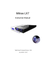 GHL Mitras LX 7206 Instruction Manual preview