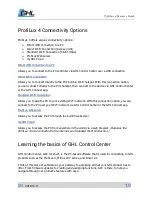 Preview for 10 page of GHL ProfiLux 4 Resource Manual