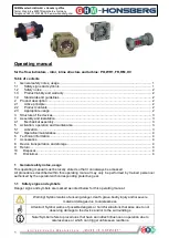 Preview for 1 page of GHM-Messtechnik PO Operating Manual