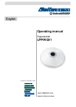 GHM Delta OHM LPPIRG01 Operating Manual предпросмотр