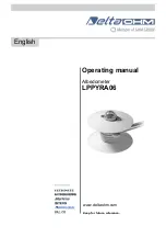 GHM Delta OHM LPPYRA06 Operating Manual предпросмотр