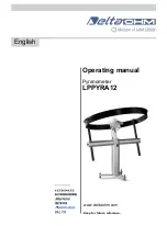 GHM DeltaOHM LPPYRA12 Operating Manual preview