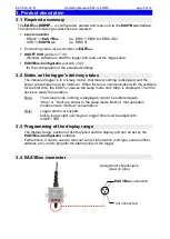 Preview for 5 page of GHM GREISINGER EASYLOG 80IMP Series Installation And Operating Manual