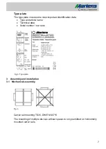 Предварительный просмотр 7 страницы GHM Martens TB225 Operating Manual