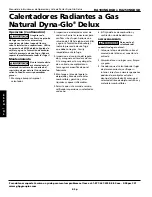 Preview for 19 page of GHP Group Dyna-Glo Delux RA100NGDGD Operating Instructions & Parts Manual