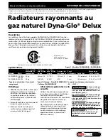 Preview for 27 page of GHP Group Dyna-Glo Delux RA100NGDGD Operating Instructions & Parts Manual