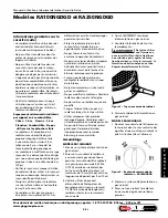 Preview for 29 page of GHP Group Dyna-Glo Delux RA100NGDGD Operating Instructions & Parts Manual