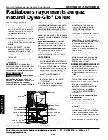 Preview for 30 page of GHP Group Dyna-Glo Delux RA100NGDGD Operating Instructions & Parts Manual