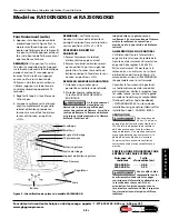 Preview for 31 page of GHP Group Dyna-Glo Delux RA100NGDGD Operating Instructions & Parts Manual