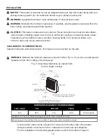 Preview for 11 page of GHP Group Dyna-Glo IBF10PMDG Manual