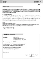 Предварительный просмотр 5 страницы GI.BI.DI DCF180 Quick Start Manual