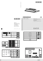 GI.BI.DI DOMINO DRS4332 Instructions For Installations предпросмотр