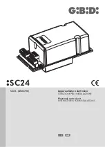 GI.BI.DI GI.BI.DI SC24 Instructions For Installations предпросмотр