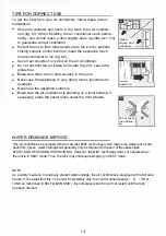 Предварительный просмотр 14 страницы GIA Giatsu GIA-PC-09P15 Owner'S Manual