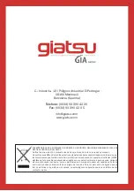 Предварительный просмотр 72 страницы GIA Giatsu WIFI LION Owner'S Manual