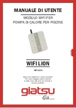 Предварительный просмотр 73 страницы GIA Giatsu WIFI LION Owner'S Manual