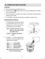 Preview for 9 page of Giabo Dessert Master SM15 Instruction Manual