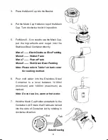 Preview for 10 page of Giabo Dessert Master SM15 Instruction Manual