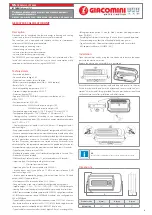 Предварительный просмотр 2 страницы Giacomini GE552Y192 Manual