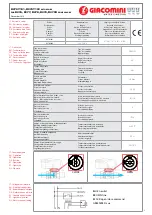 Giacomini K270Y101 Quick Start Manual предпросмотр