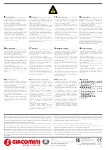 Preview for 4 page of Giacomini K275Y011 Quick Start Manual