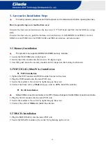 Preview for 8 page of Giada F105D User Manual