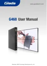 Предварительный просмотр 1 страницы Giada G468 User Manual