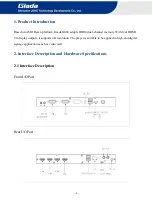 Предварительный просмотр 5 страницы Giada G468 User Manual