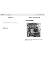 Preview for 3 page of Giada MI-D525 User Manual