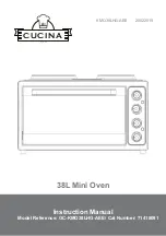 Preview for 1 page of Giani Cucina GC-KMO38LHG-AEE Instruction Manual