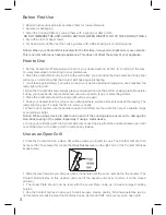 Preview for 3 page of Giani Cucina GCCG-103 Instruction Manual