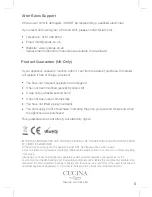 Preview for 7 page of Giani Cucina GCFS-9128 Instruction Manual